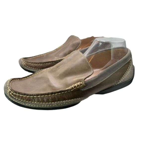 Tommy Bahama Mens Leather Loafers Size 11M - Picture 1 of 8